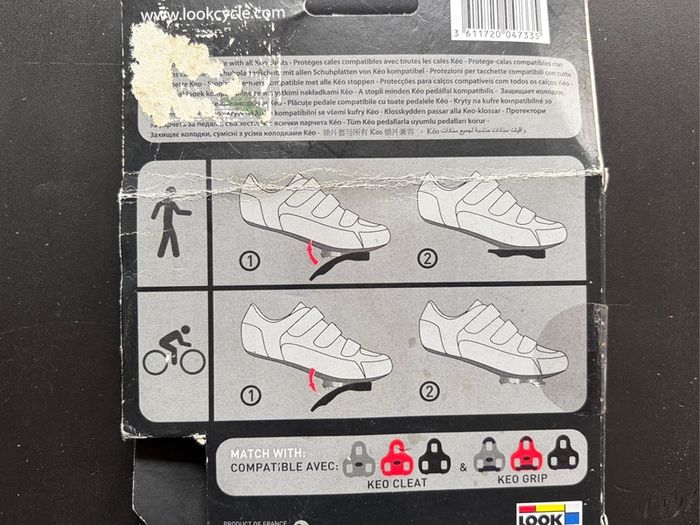 Look Keo Cleat Cover Black One Size