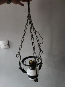 old hanging lamp