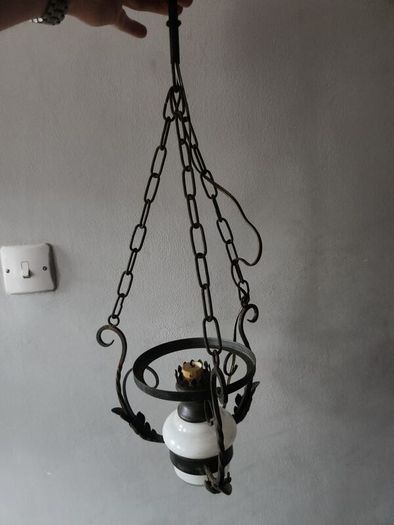 old hanging lamp