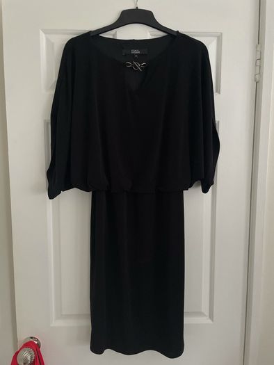 Star by Julien Macdonald black dress LBD size 12