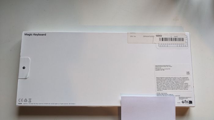 Genuine NEW (sealed) Apple Magic Keyboard A2450 MK2A3B/A. Irish/British English QWERTY layout.