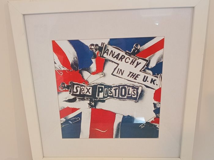 Framed Sex Pistols Picture