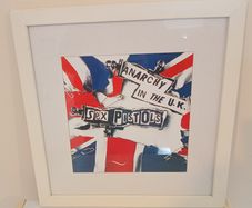 Framed Sex Pistols Picture