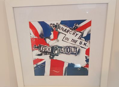 Framed Sex Pistols Picture