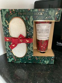The Fuzzy Duck Foot Lotion & Socks