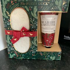 The Fuzzy Duck Foot Lotion & Socks