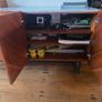 Walnut and Marble Top Cabinet Image 7