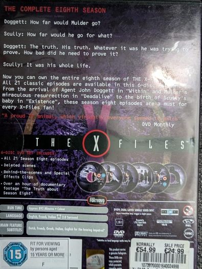 X Files box set