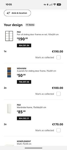 IKEA Pax wardrobe