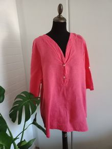 Linen blouse size 14-16