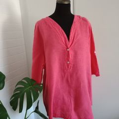 Linen blouse size 14-16
