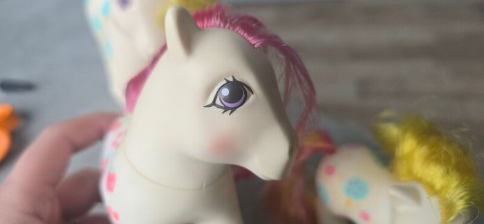 Apple Delight Family Loving Families  Daddy Mammy Sister Daughter HK Hong Kong Version MLP G1 My Little Pony
