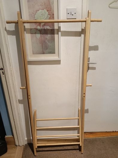 Bamboo Clothes Rack
