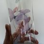 Decorative bottle with butterflies and light Image 3