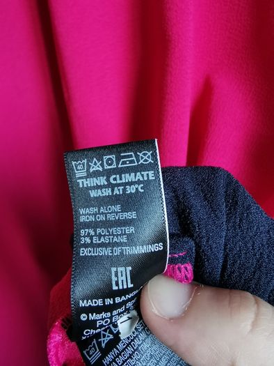 M&S pink dress UK 10
