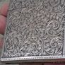 Sterling Silver Art Deco XL Vesta Case(67 grams) Image 10