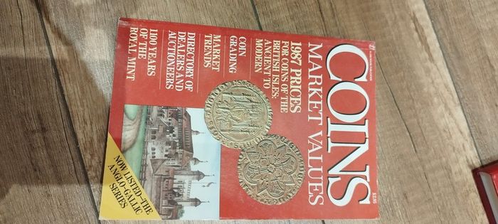Coin and note book