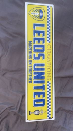 Leeds united cardboard