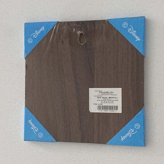 Disney Themed Wooden Home Decor | 15 x 15 cm