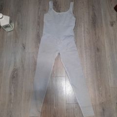 Grey workout jumpsuit