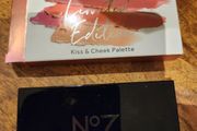 No 7 limited edition lip and cheek palette