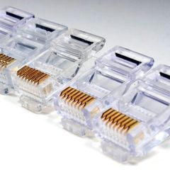 RJ45 Connector 100 Pack - For Sale