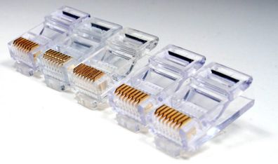 RJ45 Connector 100 Pack - For Sale