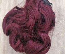 12 inch Burgundy Hair Extensions