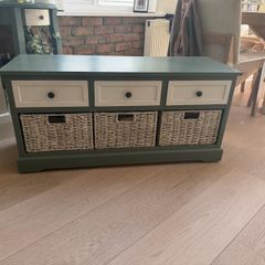 Sideboard with drawers and baskets