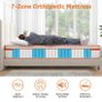 Small Double Mattress 4FT, 10 Inch Gel Memory Foam 7 Zone Orthopedic Small Double Mattress Pocket Image 4