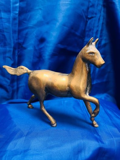 brass horse