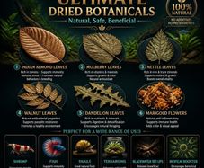 Ultimate Dried Leaves for Shrimp & Grazers
