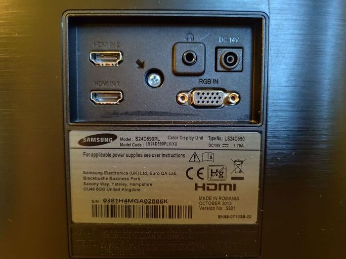 Samsung 24 inch monitor