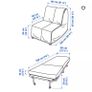 Ikea Lycksele Murbo Sofa Bed (single) Image 5