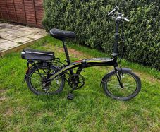Carrera Crosscity Folding Electric Bike