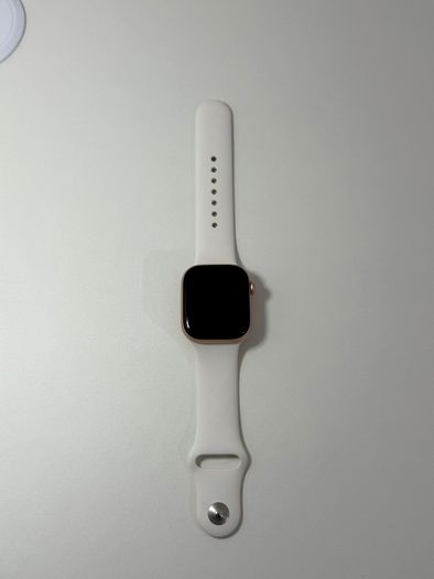 Apple Watch Series 10 - 42 mm Rose Gold Aluminium Case with Light Blush Sport Band, S/M