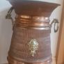 Copper and Brass Umbrella stand Image 7
