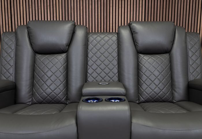 2 Seater Ashbyrne Electric Leather Recliner Sofa