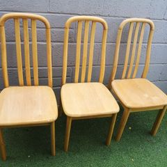 3 wooden chairs for FREE to take away