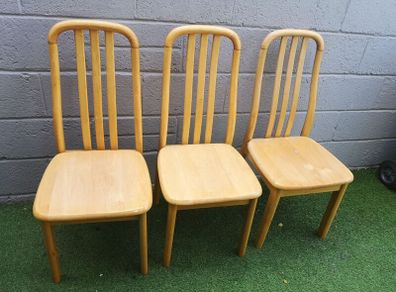3 wooden chairs for FREE to take away