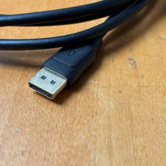 Amazon Basics DisplayPort 1.4 Cable, 32.4Gbps High-Speed, 8K@60Hz, 4K@120Hz, Dynamic HDR and 3D, Gold-Plated Plugs, 1.8 m, Black