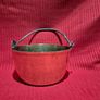 Vintage Brass Jam Pan / Decorative Pot with Iron Handle Image 2