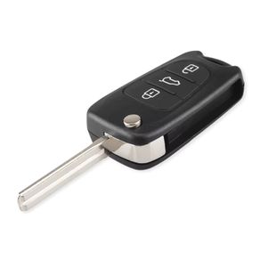 3 Buttons Flip Folding Remote Key Shell FOB Car Key Case For Hyundai I20 I30 IX35 Kia Picanto Sportage K5 Replacement
