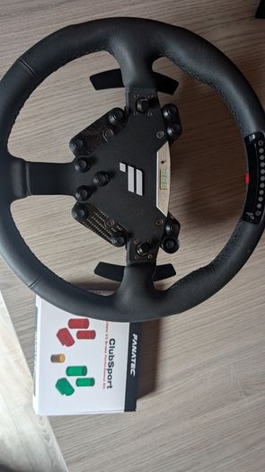 Fanatec CSL DD sim racing rig