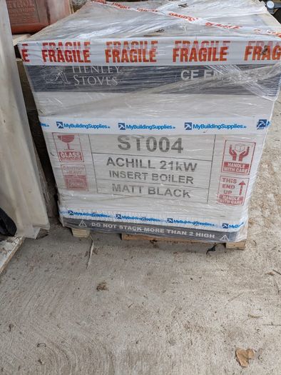 Henley Achill Insert Stove - 21kW - Back boiler