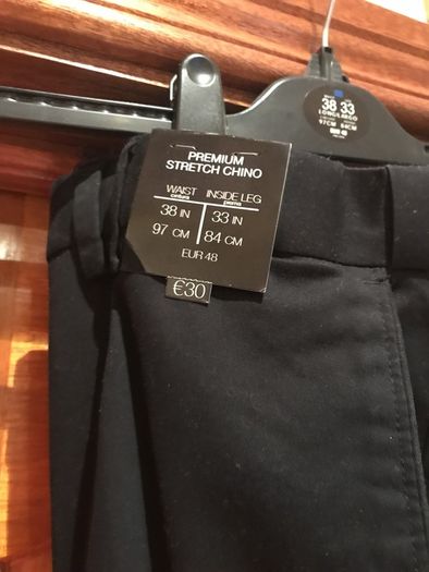 Mens Navy Chino
