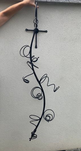 Wine Rack for Wall Wrought Iron
