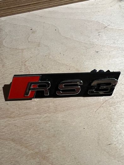 Audi rs3 front grille badge