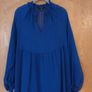 New Look Royal blue Dress with Underslip. S. 12. Image 2