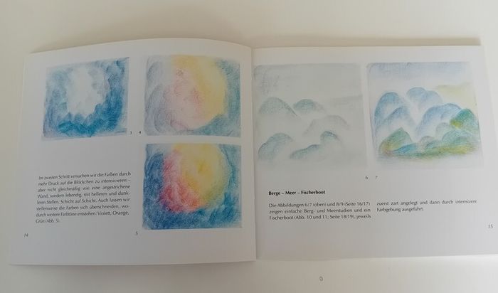 Mit Kindern malen German Waldorf Book